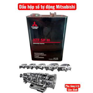 Dầu hộp số tự động Mitsubishi SP3 ATF (Automatic Transmission Fluid) 4 Lít